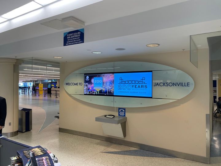 Jacksonville Aviation Authority And Haskell Sponsor Display At JIA 